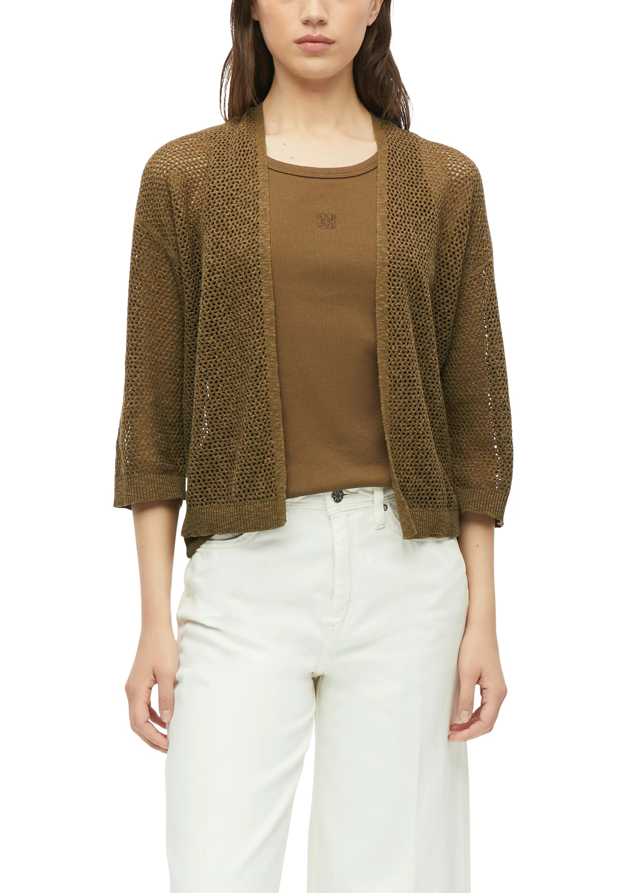 Strickjacke Relaxed Fit