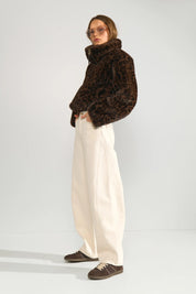 Übergangsjacke NUDEMI aus Kunstfell