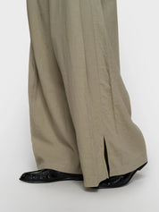 Leinenhose Wide Leg