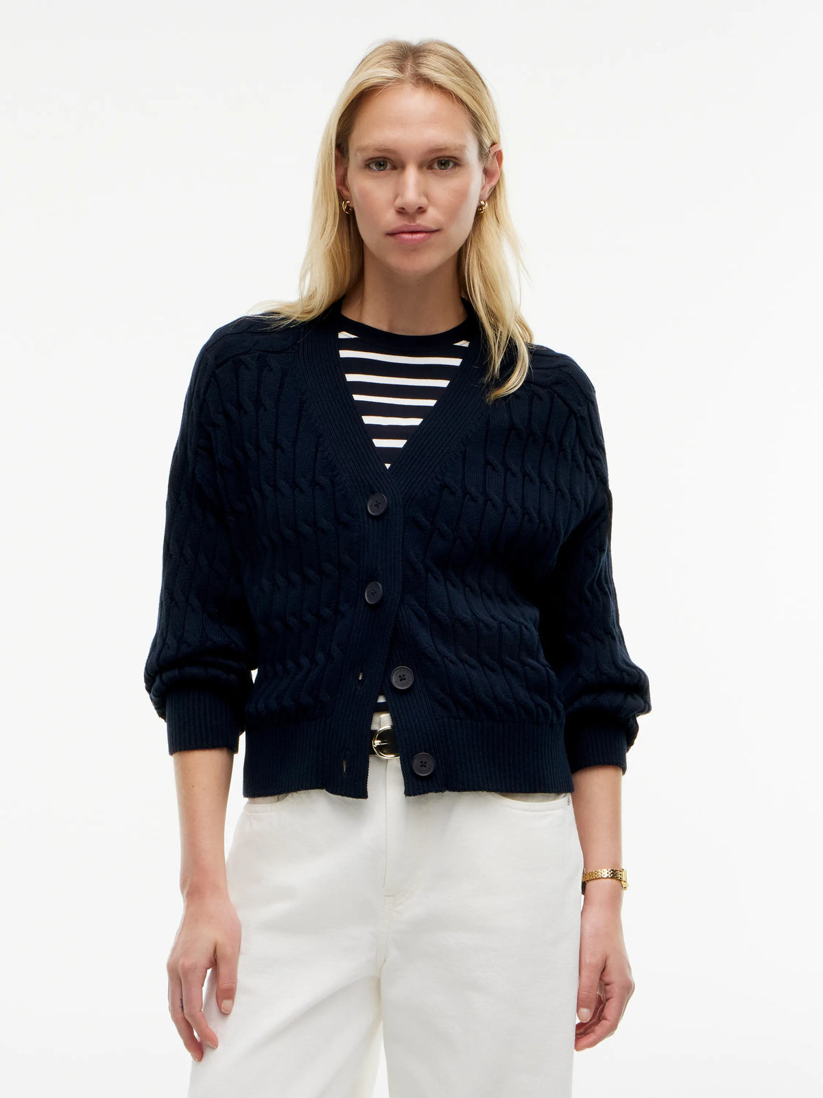 Strickjacke aus Baumwolle