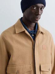 Overshirt aus Wollmix