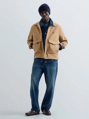 Overshirt aus Wollmix