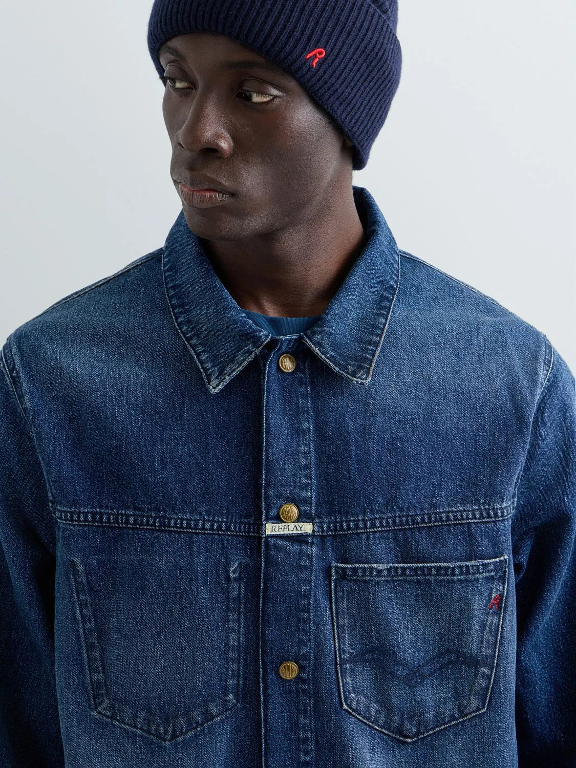Jeansjacke aus Baumwolle