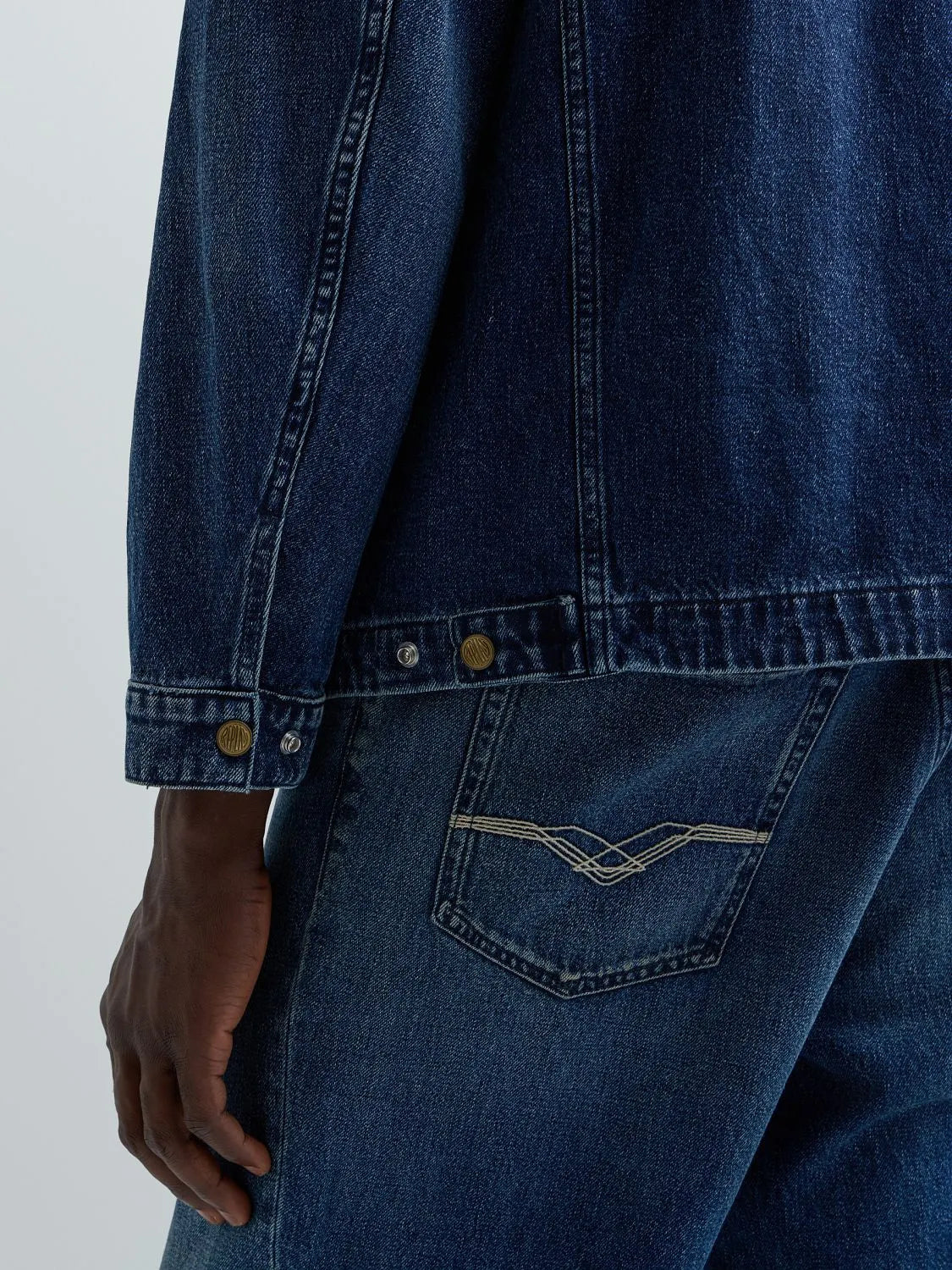 Jeansjacke aus Baumwolle