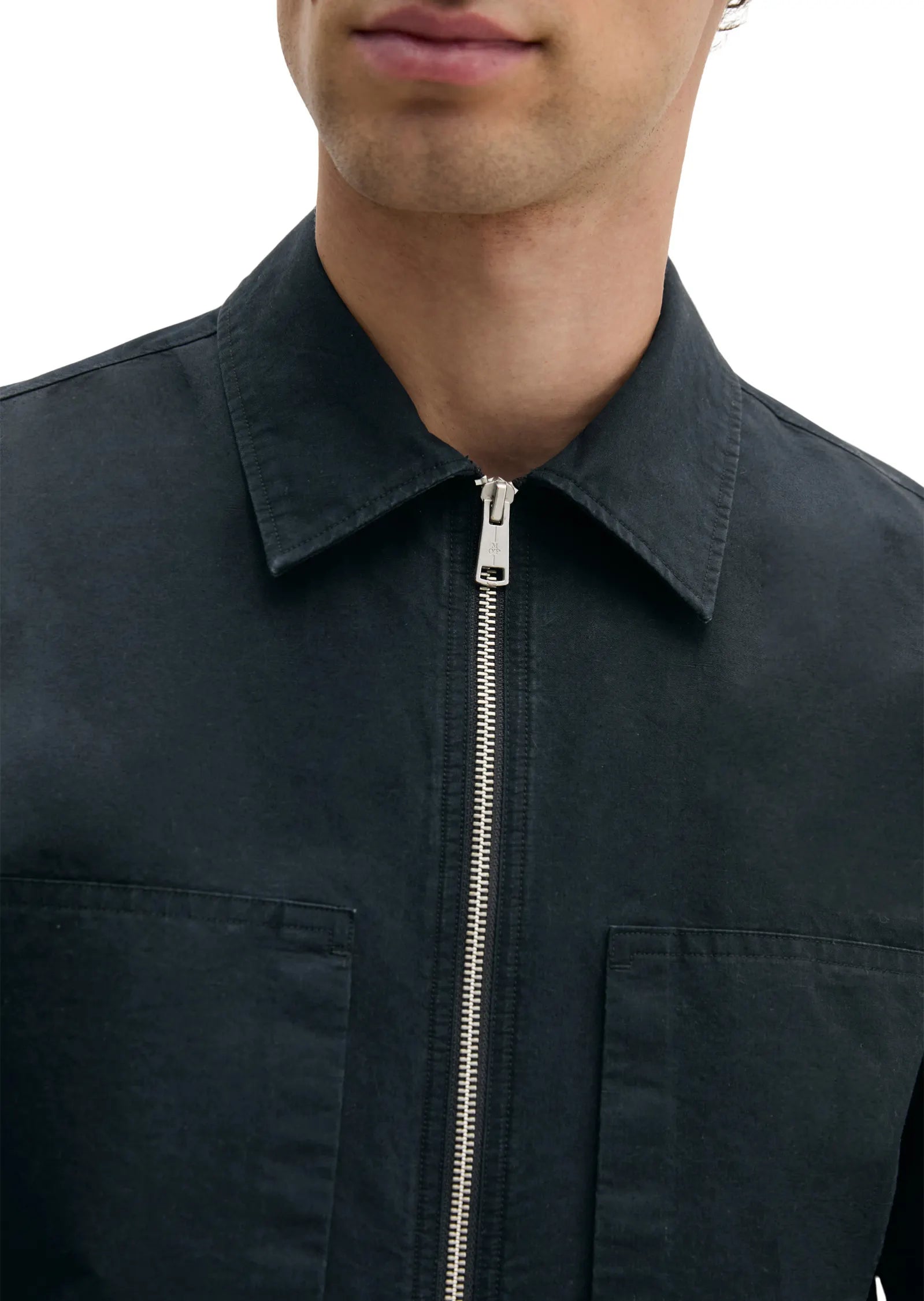 Overshirt aus Baumwollmix