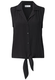 Blusentop Regular Fit mit Knoten