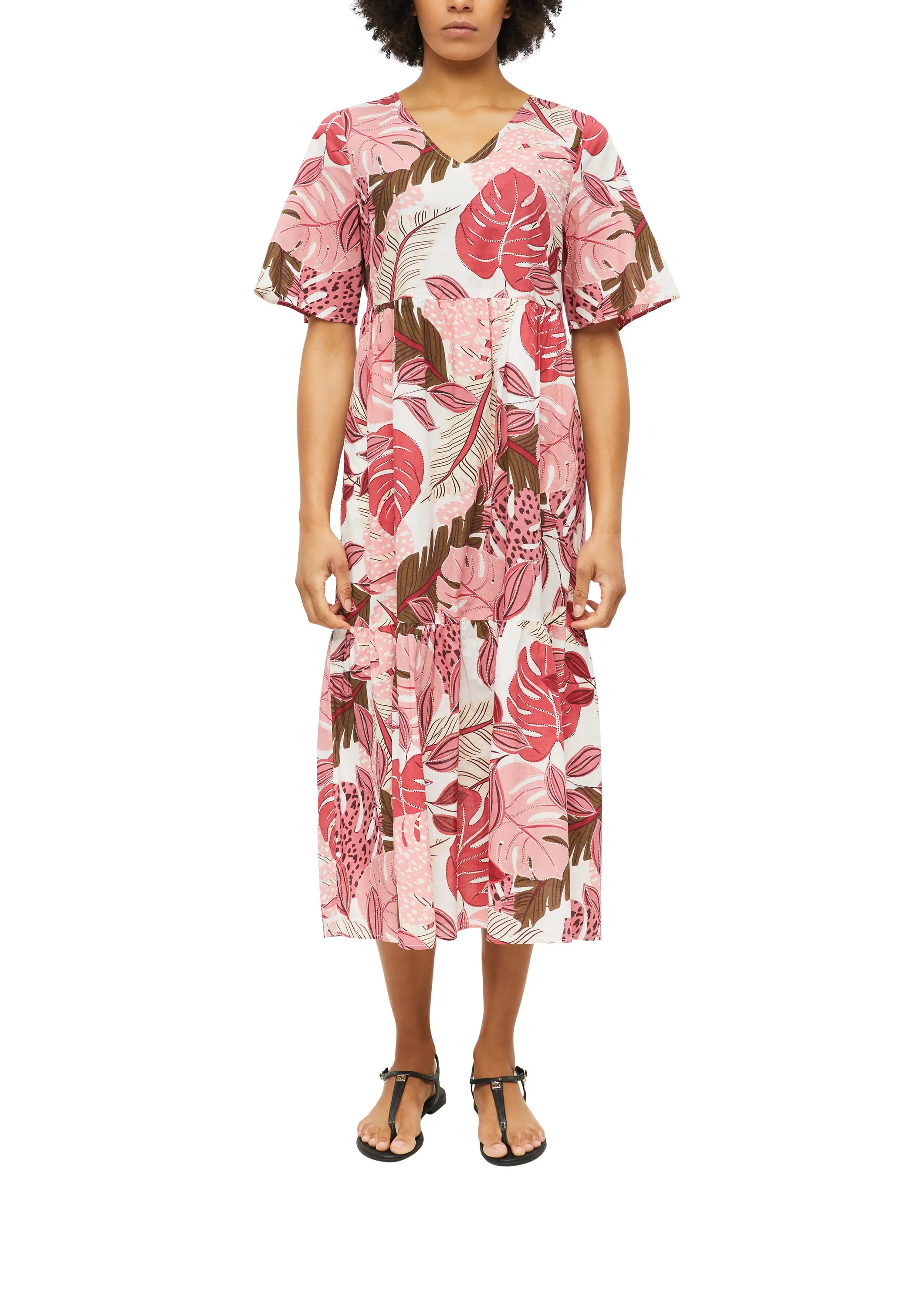 Freizeitkleid Midi aus Baumwolle