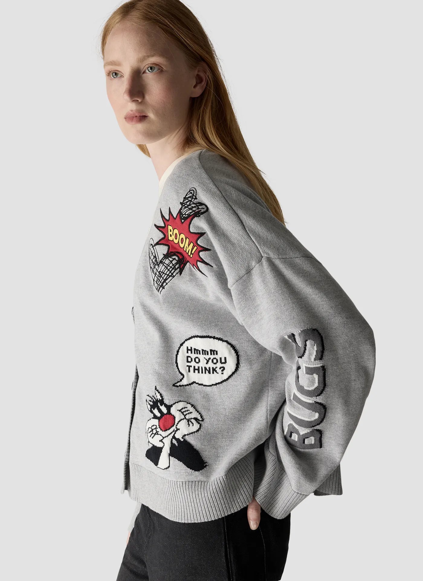 Strickjacke LCMT x LOONEY TUNES