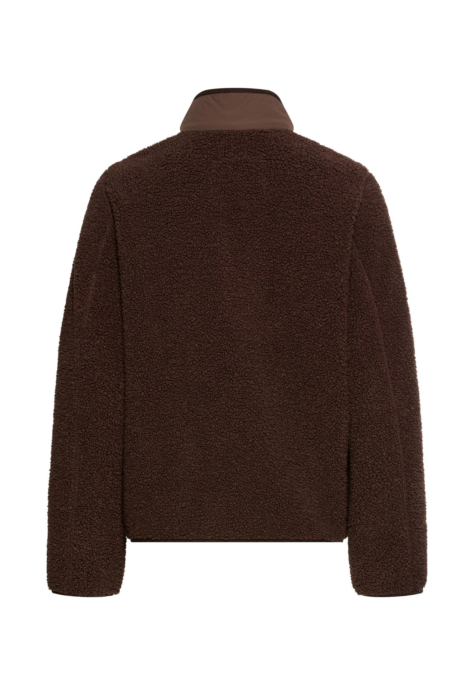 Teddy-Jacke mit Stehkragen