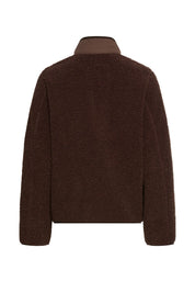 Teddy-Jacke mit Stehkragen