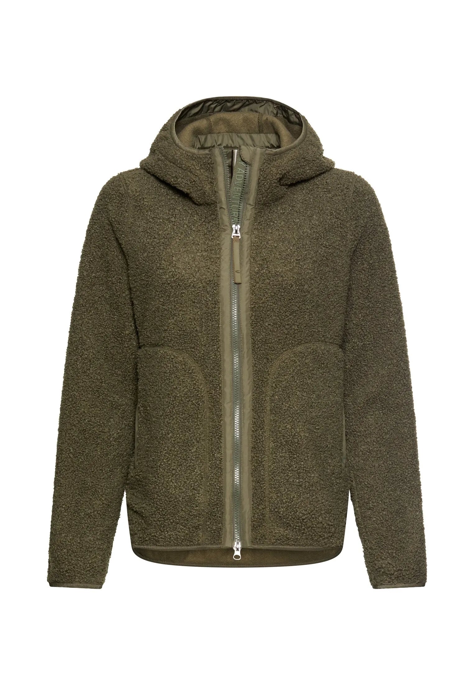Teddyjacke mit Kapuze