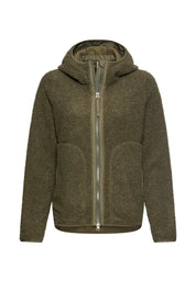 Teddyjacke mit Kapuze