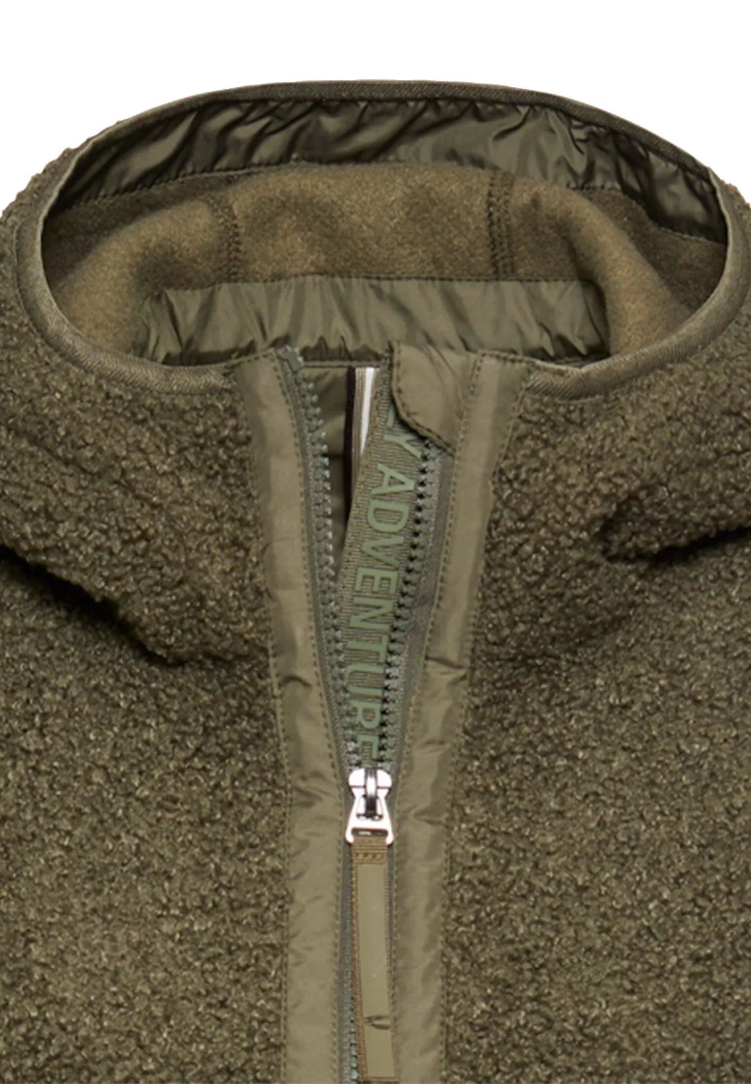 Teddyjacke mit Kapuze