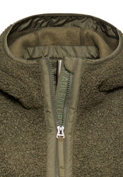 Teddyjacke mit Kapuze