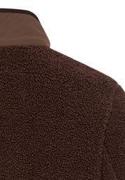 Teddy-Jacke mit Stehkragen