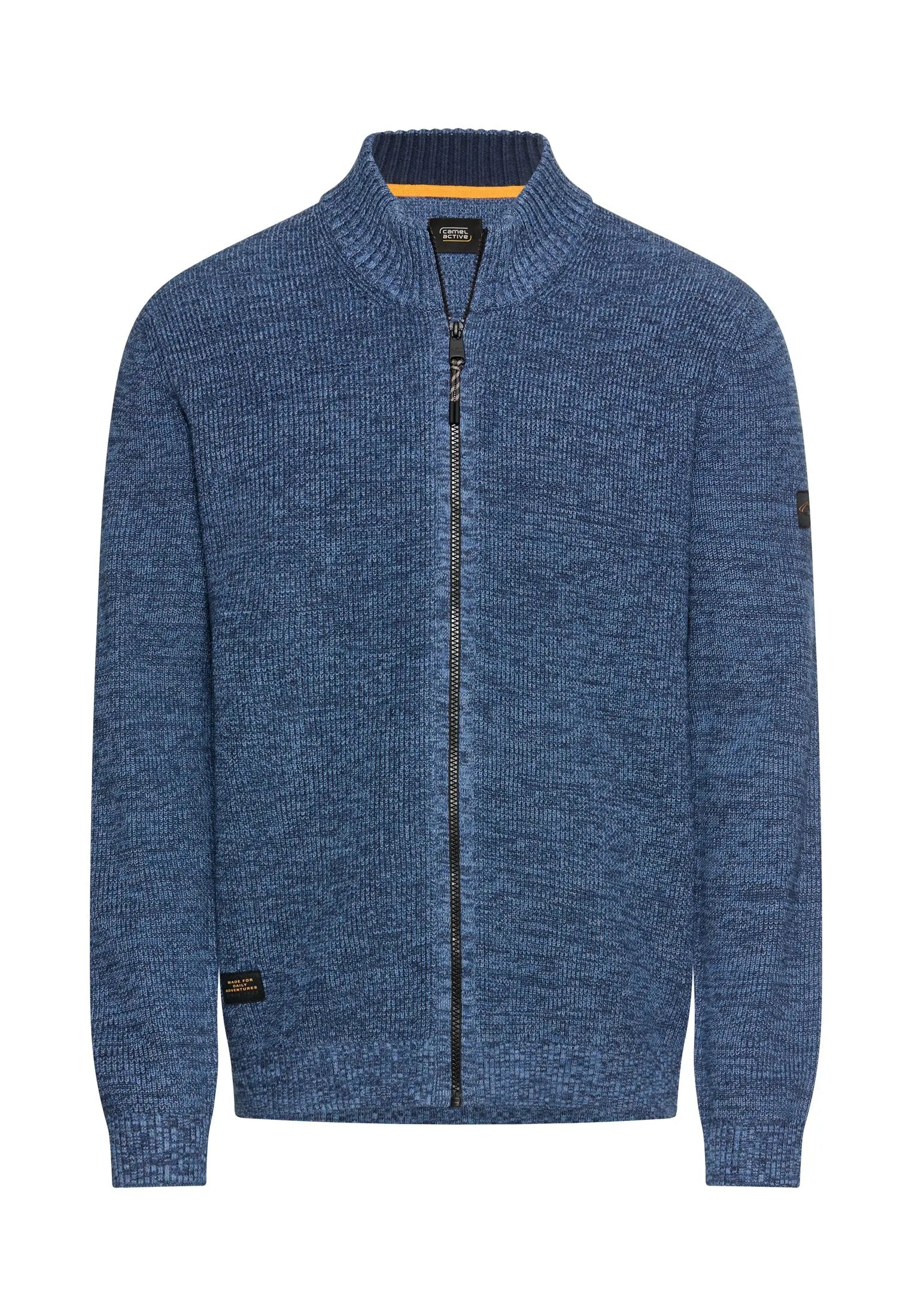 Strickjacke Regular Fit aus Baumwollmix