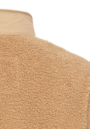 Teddy-Jacke mit Stehkragen