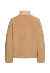 Teddy-Jacke mit Stehkragen