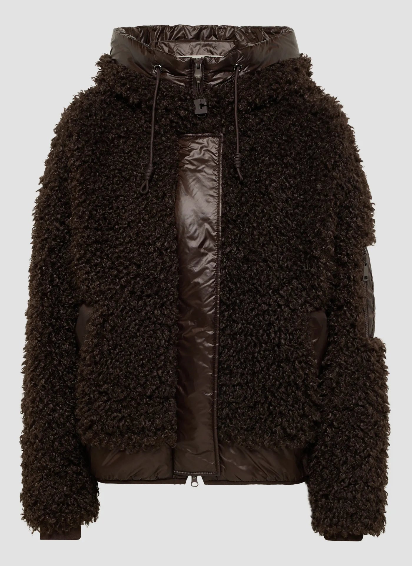 Hybridjacke RODEO STREET in Teddy-Optik