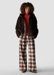 Hybridjacke RODEO STREET in Teddy-Optik
