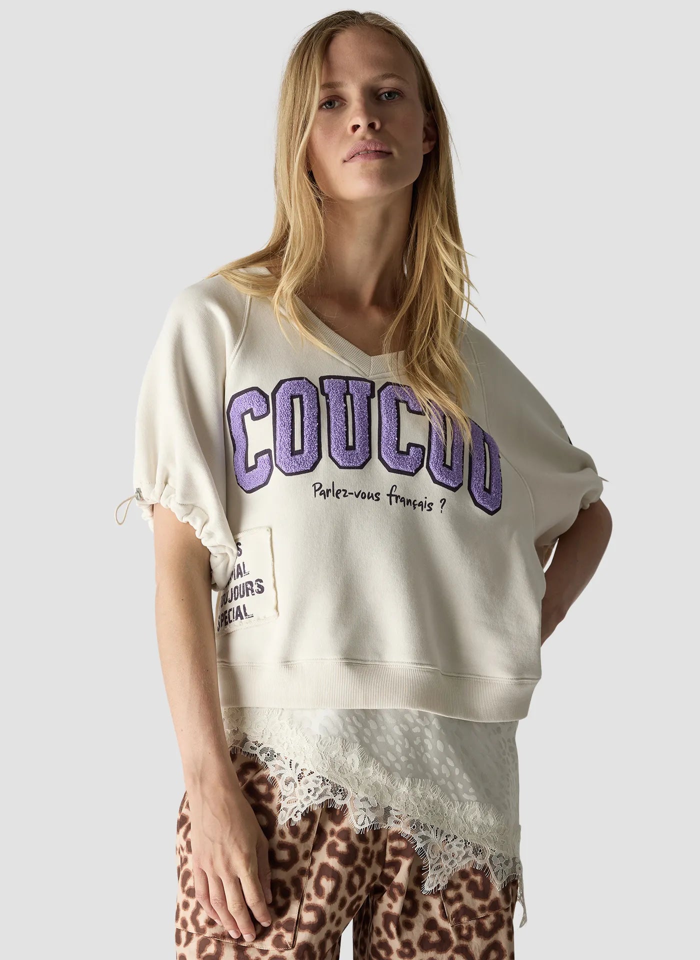 T-Shirt MARAIS VIBE aus Baumwolle