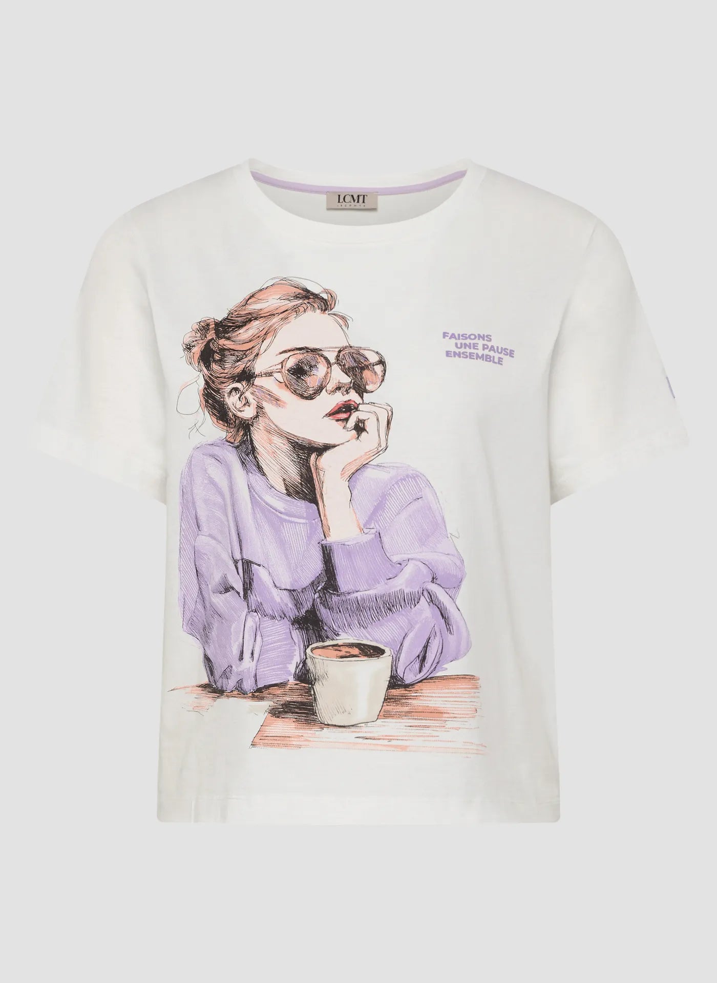 T-Shirt MARAIS VIBE aus Baumwolle