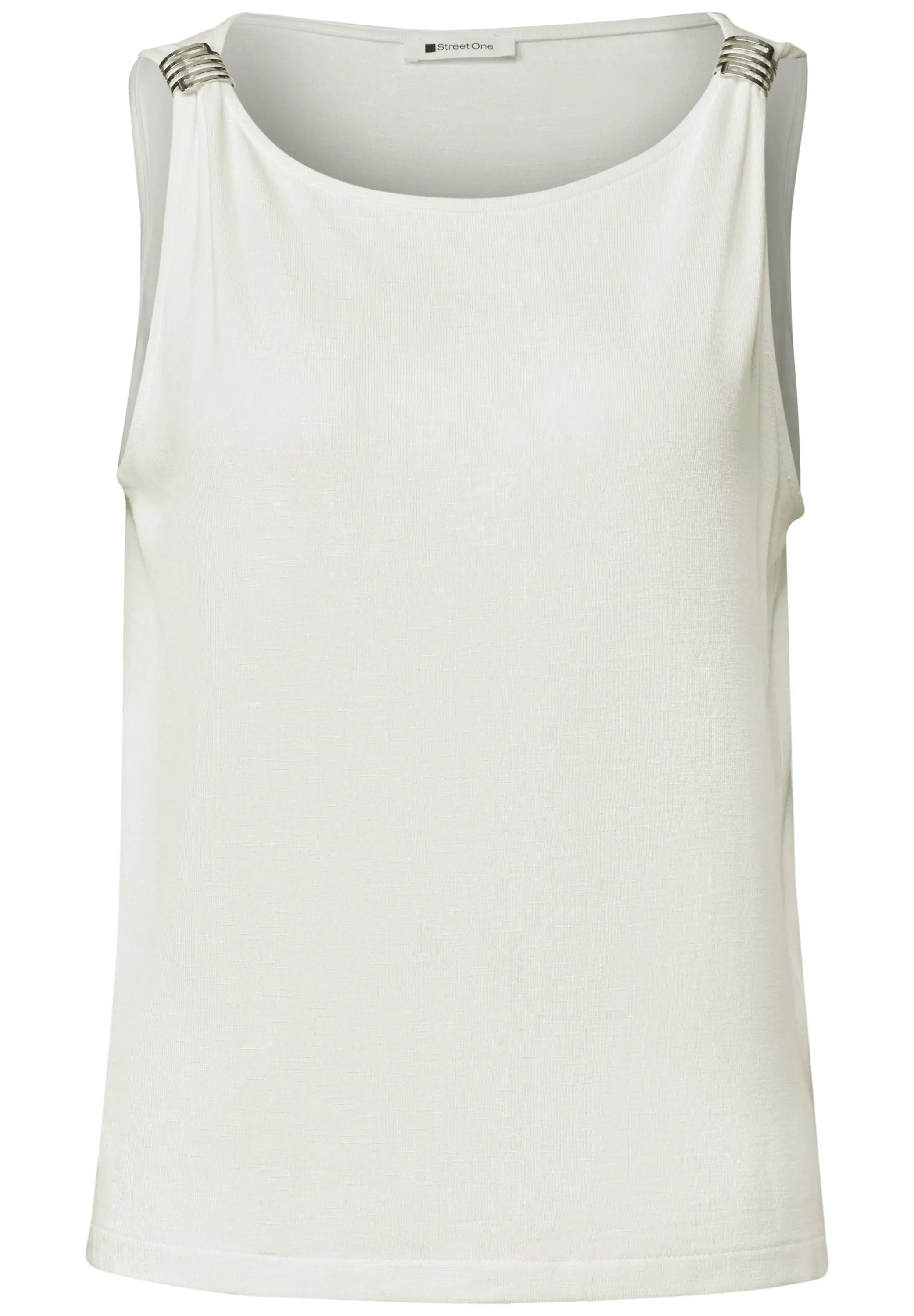 Top Regular Fit aus Viskose