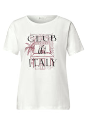 T-Shirt aus Modal-, Baumwollmix