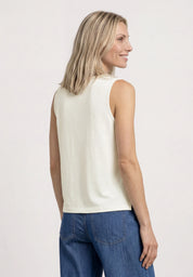 Top Regular Fit aus Viskose