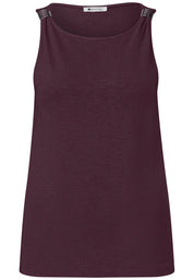 Top Regular Fit aus Viskose