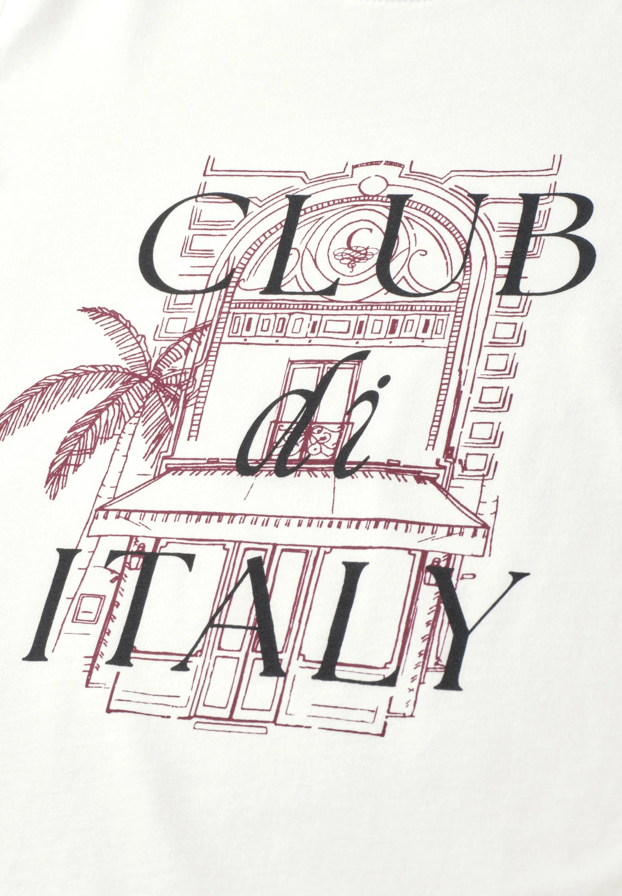 T-Shirt aus Modal-, Baumwollmix