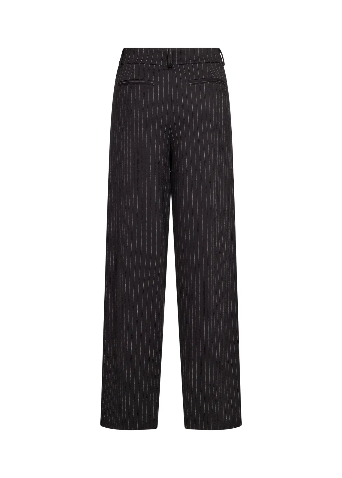 Hose GILL Wide Leg mit Nadelstreifenprint