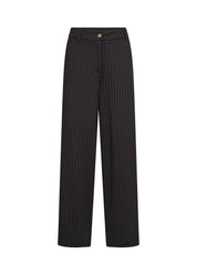 Hose GILL Wide Leg mit Nadelstreifenprint