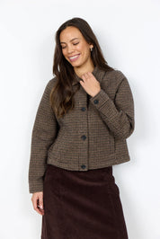 Jacke HASTI mit Hahnentrittmuster