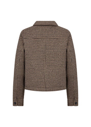 Jacke HASTI mit Hahnentrittmuster