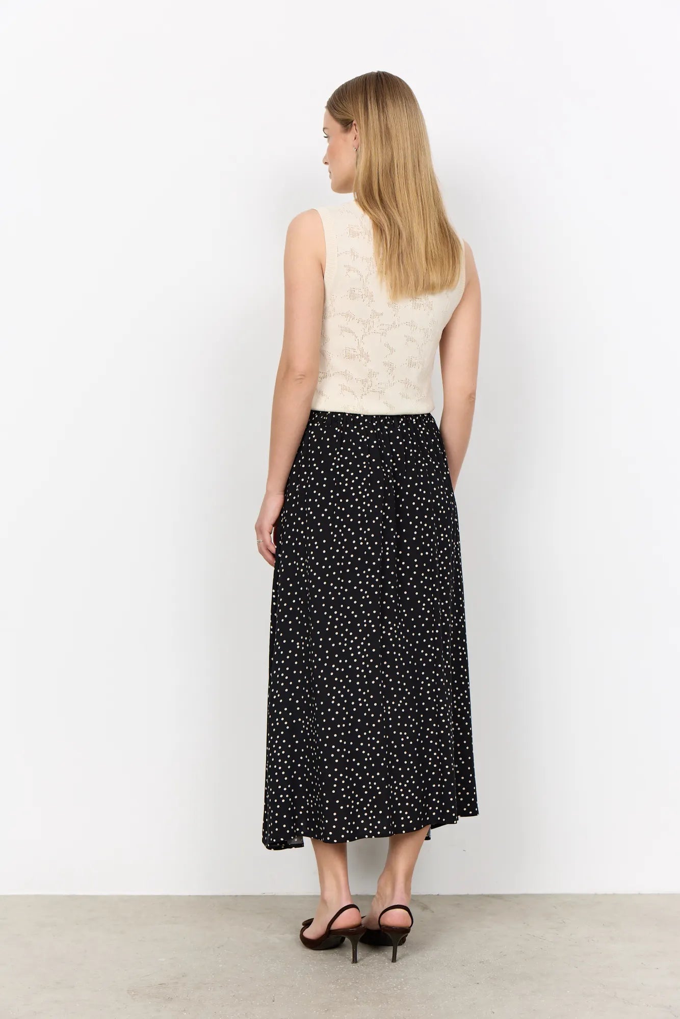 Rock GILDA Maxi aus Viskose