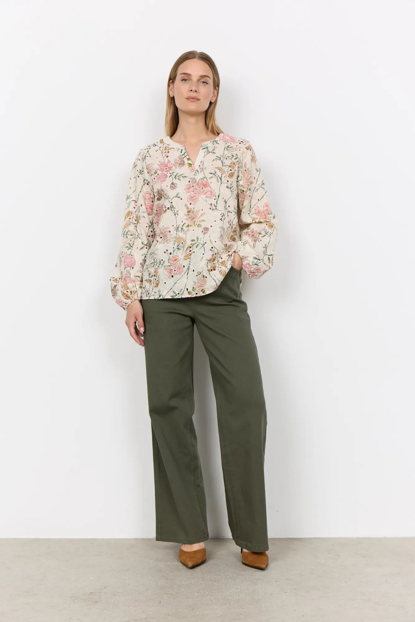 Bluse SC-GEDDI 2 aus Baumwolle