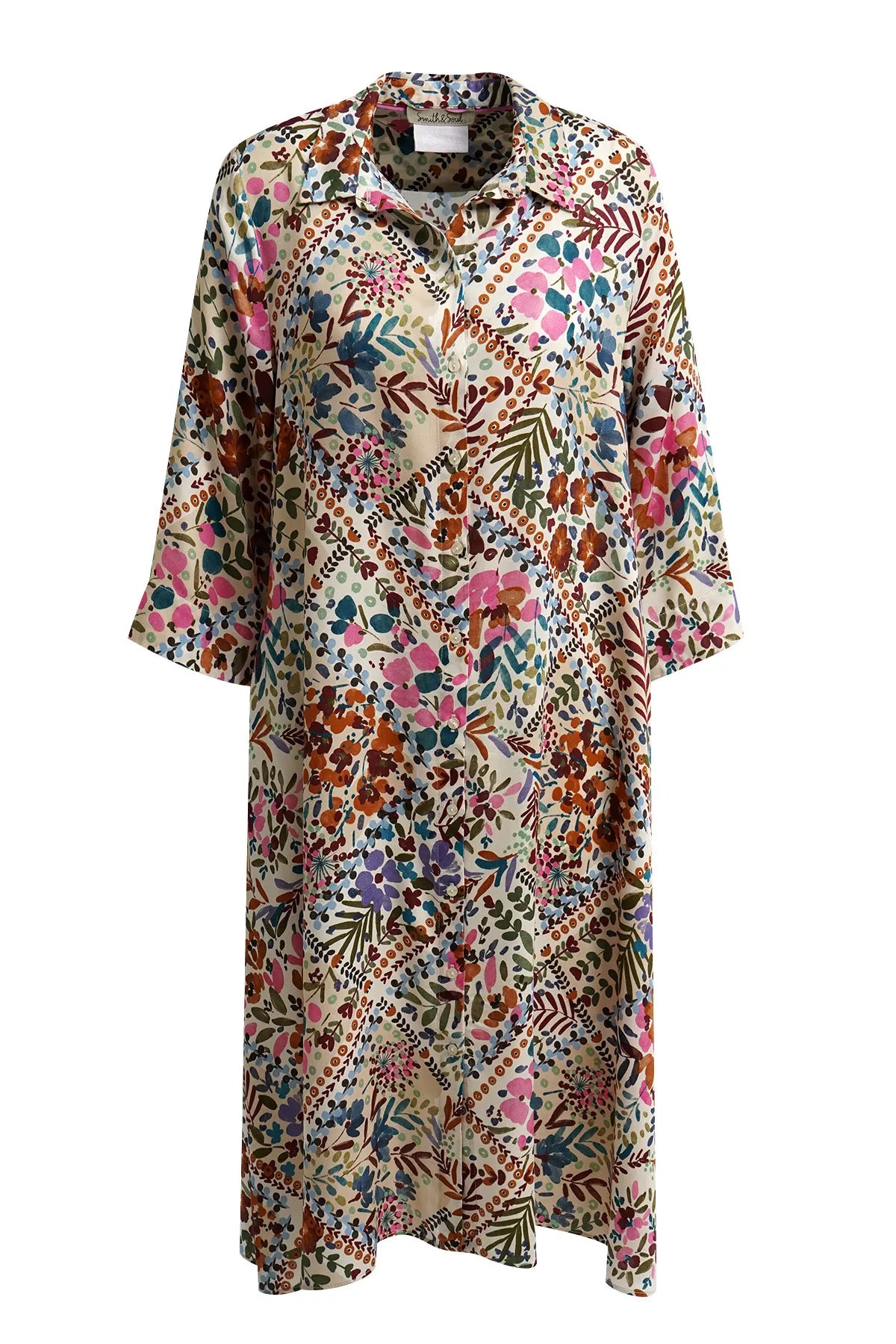 Hemdblusenkleid Midi
