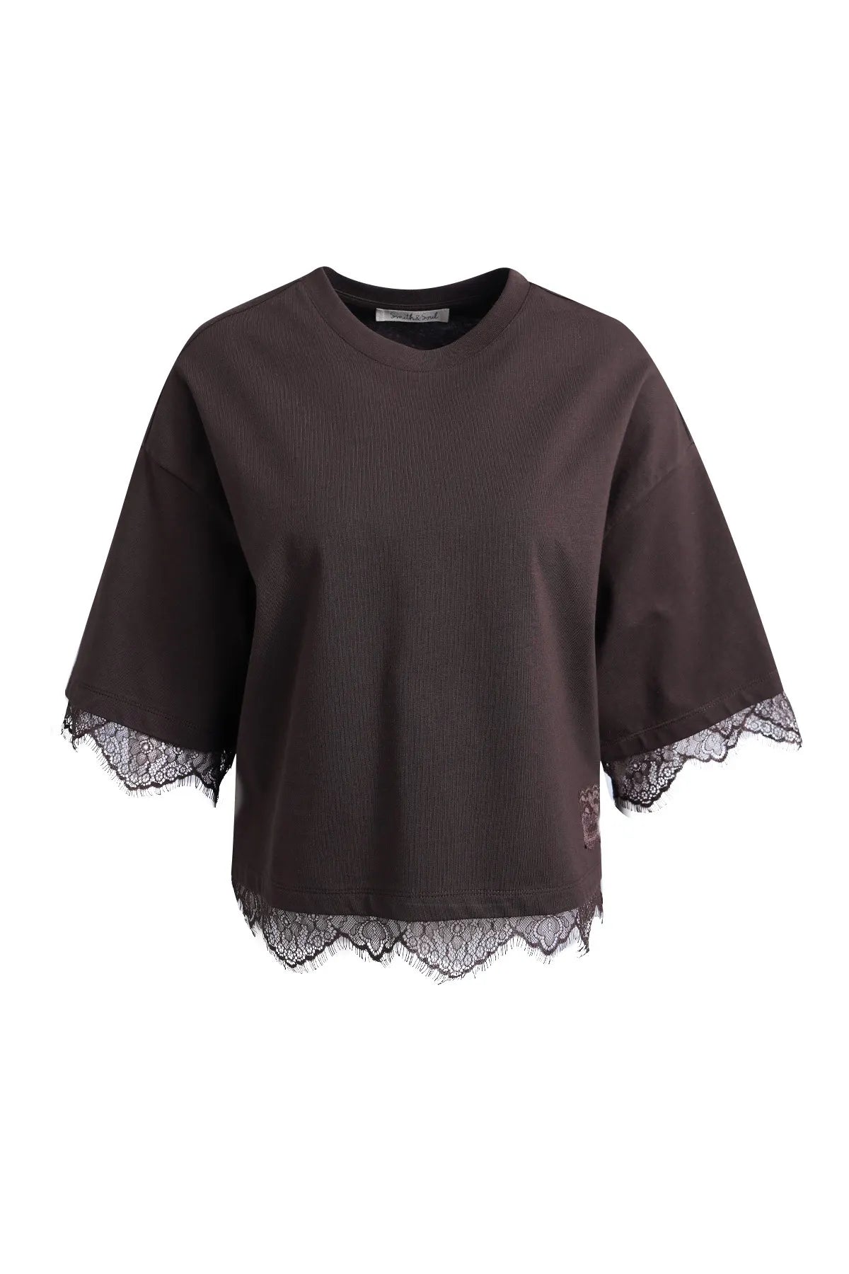 T-Shirt mit Spitze