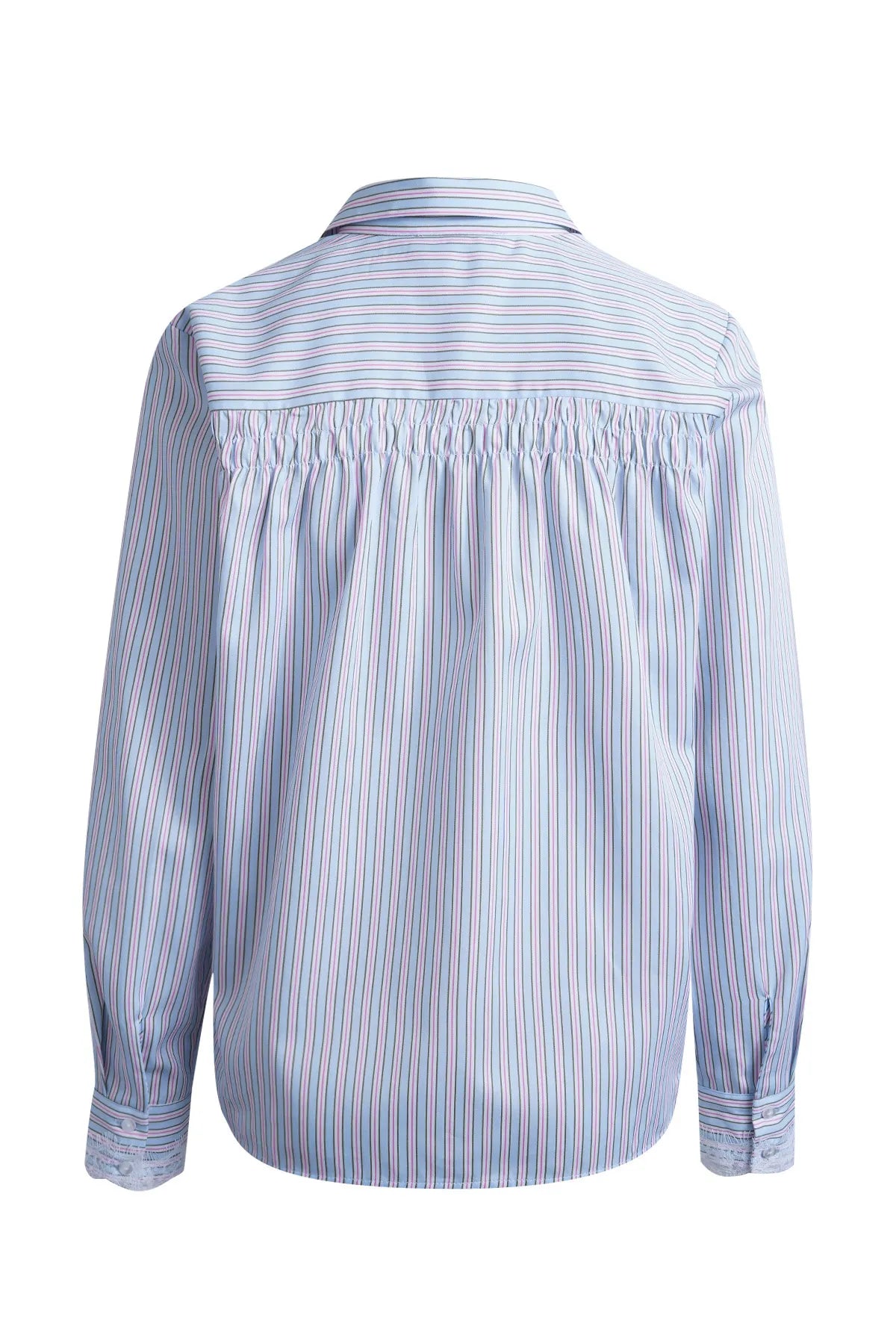 Bluse gestreift aus Baumwolle