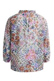 Raglan-Bluse aus Baumwolle