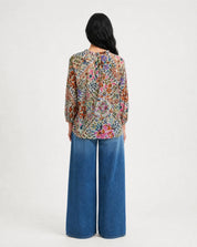Raglan-Bluse aus Baumwolle