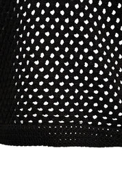 Häkelpullover aus Baumwollmix