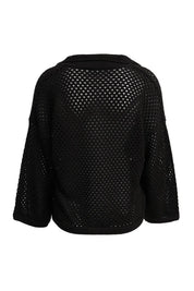 Häkelpullover aus Baumwollmix