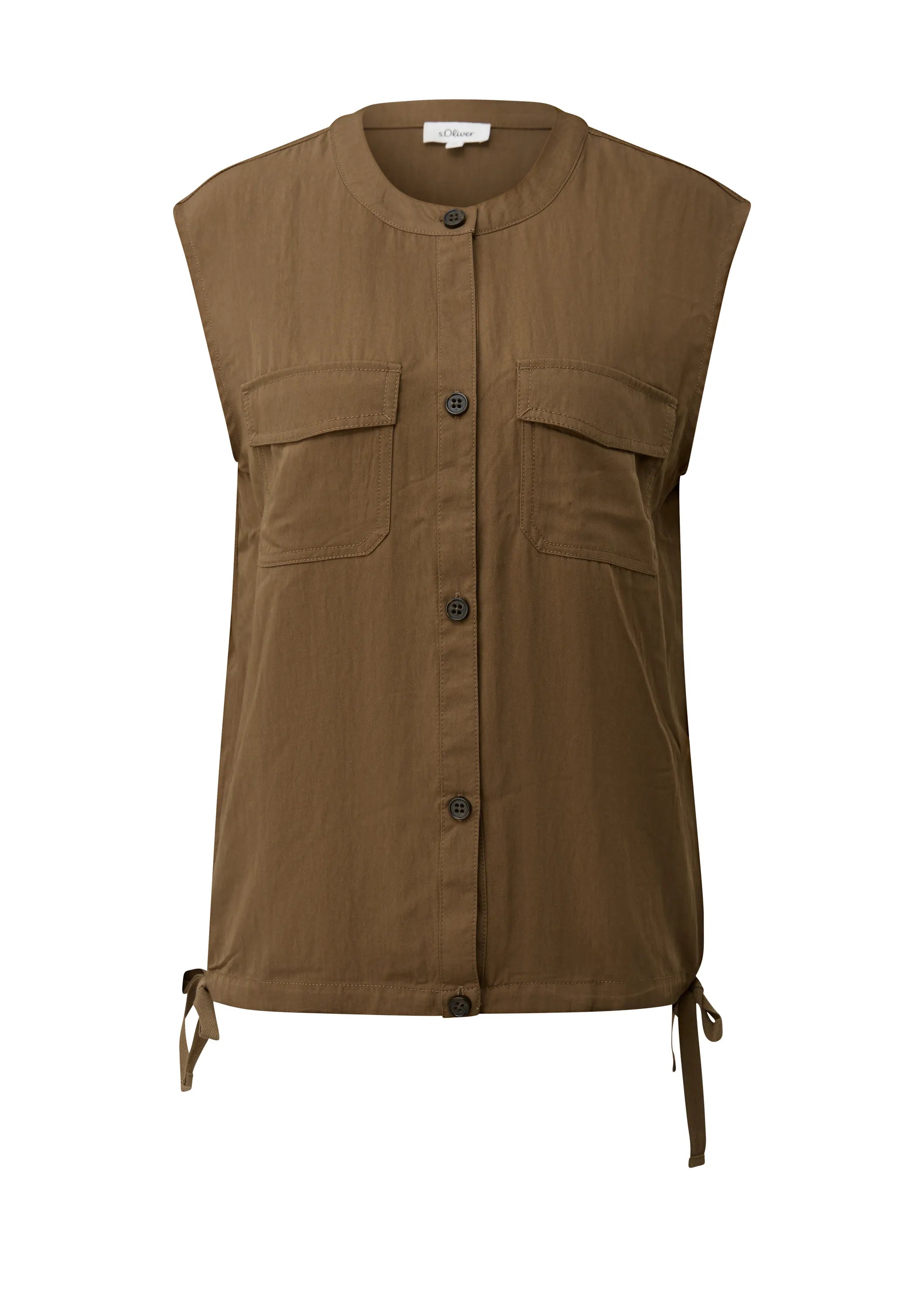 Bluse aus Viskosemix