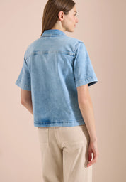 Overshirt aus Baumwollmix