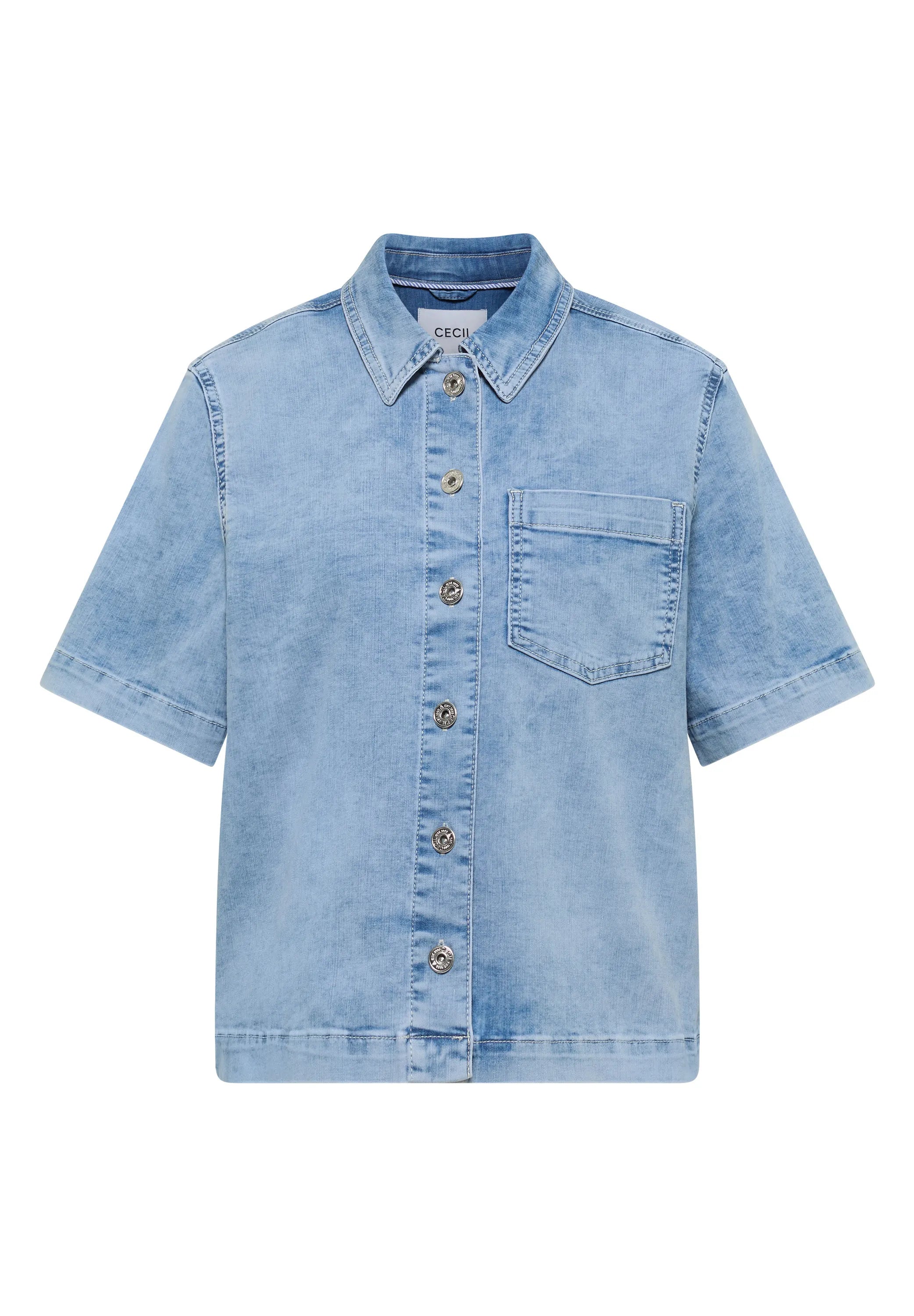 Overshirt aus Baumwollmix