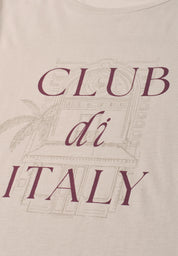 T-Shirt aus Modal-, Baumwollmix