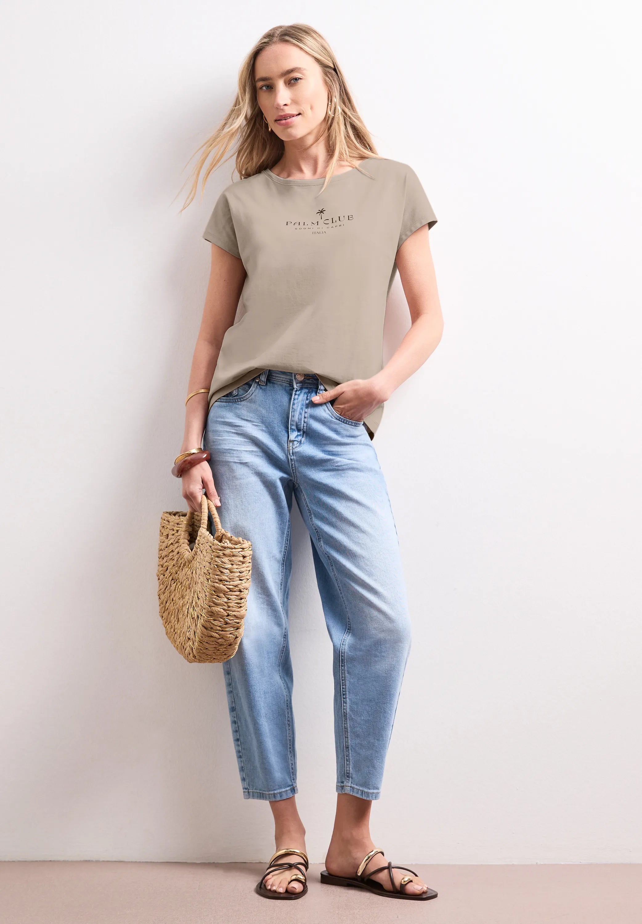 T-Shirt aus Baumwolle