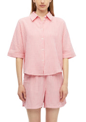 Bluse oversized aus Baumwolle